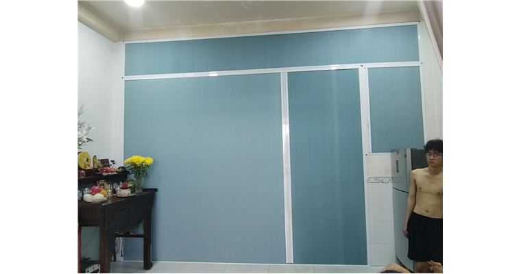 Thi công vách rèm tổ ong ngăn phòng quận 2【GIÁ RẺ NHẤT】TPHCM