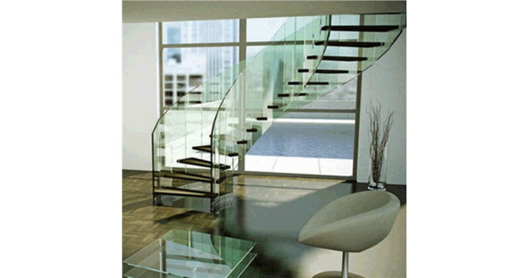Kính cầu thang cong quận 3 HCM Thi công, báo giá chi tiết
