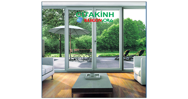 Cửa kính cường lực 8mm chắc chắn, bền bỉ trong mọi không gian