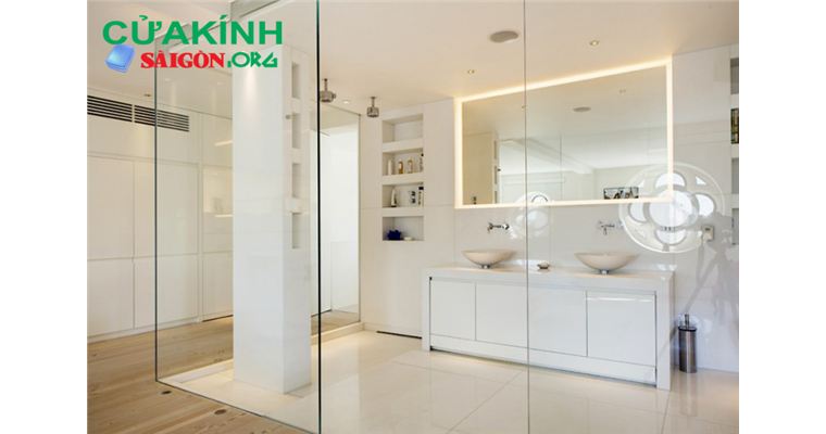 Cửa kính ngăn phòng đem lại sự tiện nghi cho căn nhà bạn