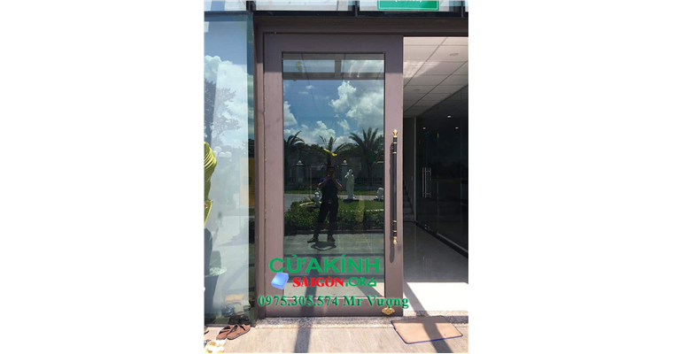 Cửa Kính Cường Lực Quận 4 Cho Mặt Tiền Shop - Giá Cạnh Tranh