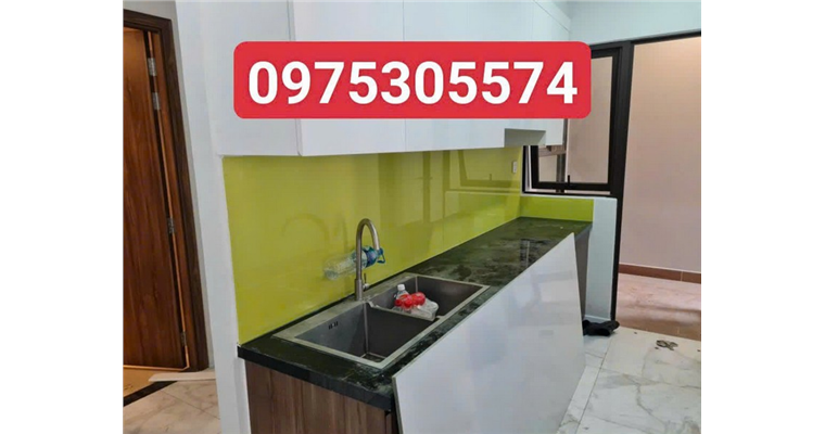 Kính bếp sơn màu chịu nhiệt Quận 8 TP.HCM Đẹp bền, giá tốt
