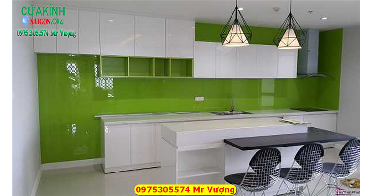 #1 Kính màu cường lực ốp bếp huyện Nhà Bè - Có mặt ngay 24/24