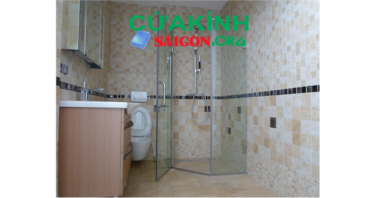 Kính thủy nhà tắm Sài Gòn, sự tiện lợi của kính thủy nhà tắm