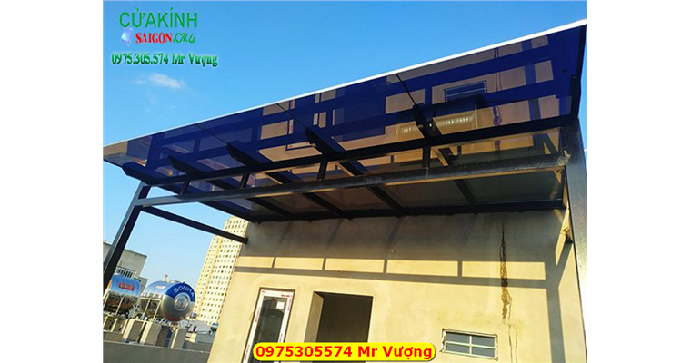 #1 Gợi ý mẫu mái kính cường lực đẹp Quận 3 hcm - Báo giá thi công trọn gói
