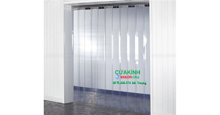 Rèm Nhựa Ngăn Lạnh Quận 1 Nhà Xưởng, Kho Lạnh - Cắt Theo Yêu Cầu