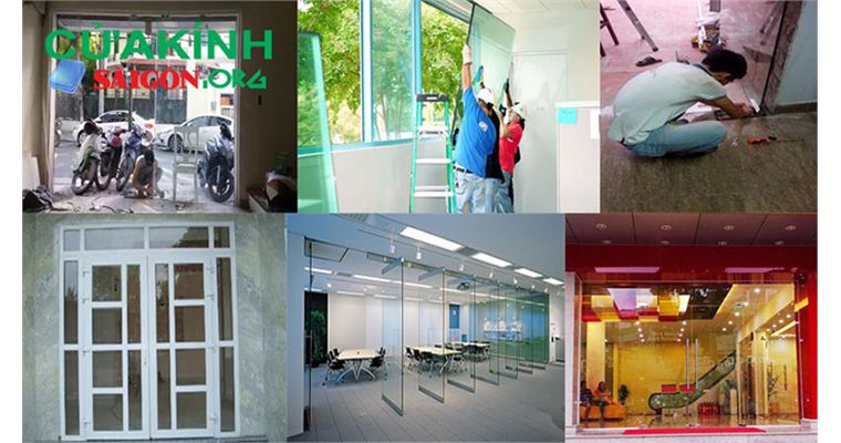 Qui trình sản xuất và lắp rap cửa nhôm kính
