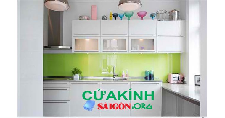 Tư vấn lắp đặt kính màu ốp bếp chất lượng tại Hải Phòng