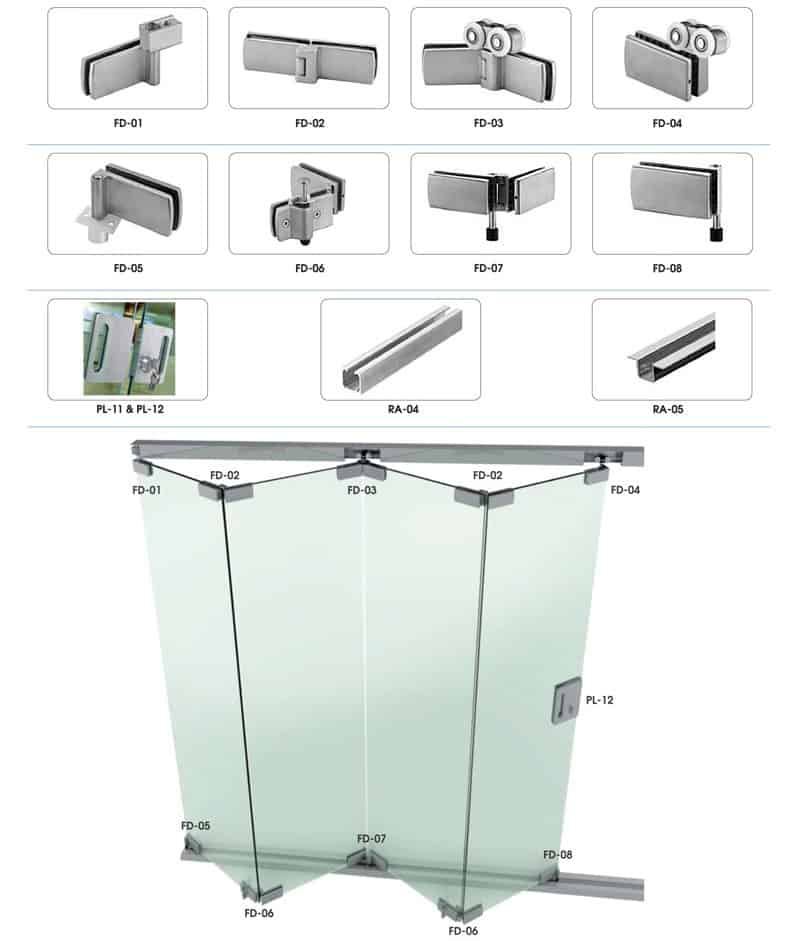 Cung cấp các loại phụ kiện cửa kính tốt nhất hcm
