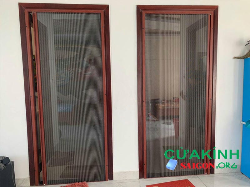Lắp cửa lưới chống muỗi quận 8