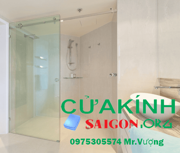Làm phòng tắm kính tại Bình Chánh