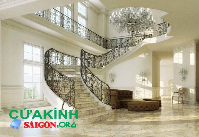 TOP 5 Tay vịn cầu thang sắt thiết kế độc đáo, đa dạng bạn cần biết