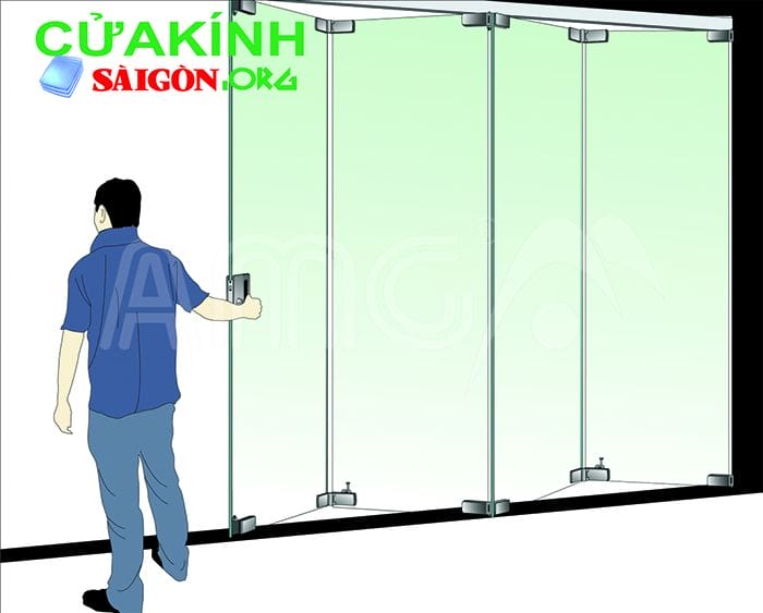 cửa kính cường lực