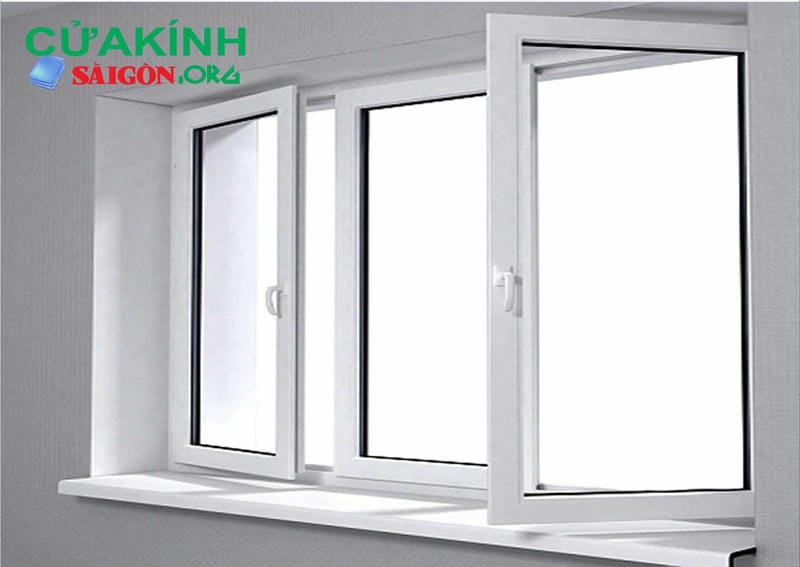 Cửa sổ bằng kính cường lực thêm phần sang trọng