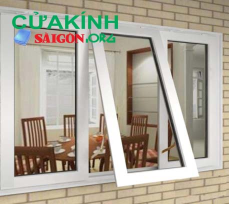 Cửa sổ nhôm kính 3 cánh đảm bảo thông thoáng, lấy ánh sáng tự nhiên tối đa