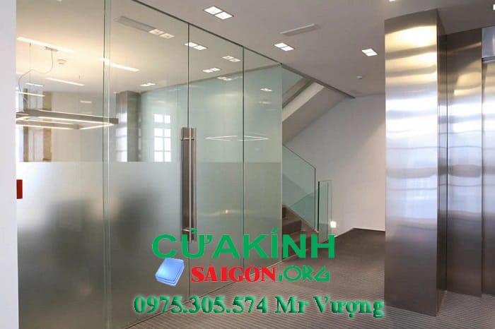 Cửa kính cường lực quận Gò Vấp