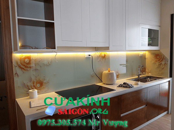 #1 Kính Màu ốp bếp QUẬN 12 Tại TP. HCM | Lắp đặt Uy Tín