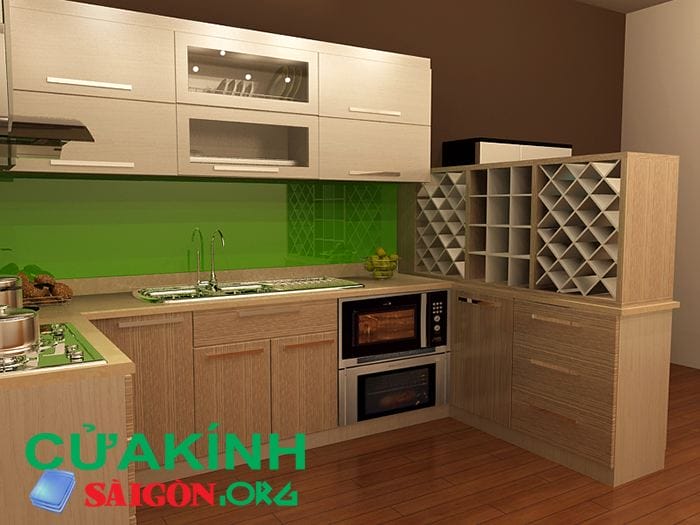 kính bếp ốp bếp