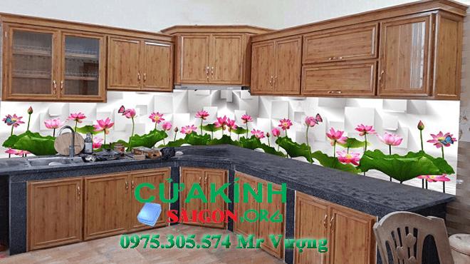 [#1] Kính màu ốp bếp quận 7