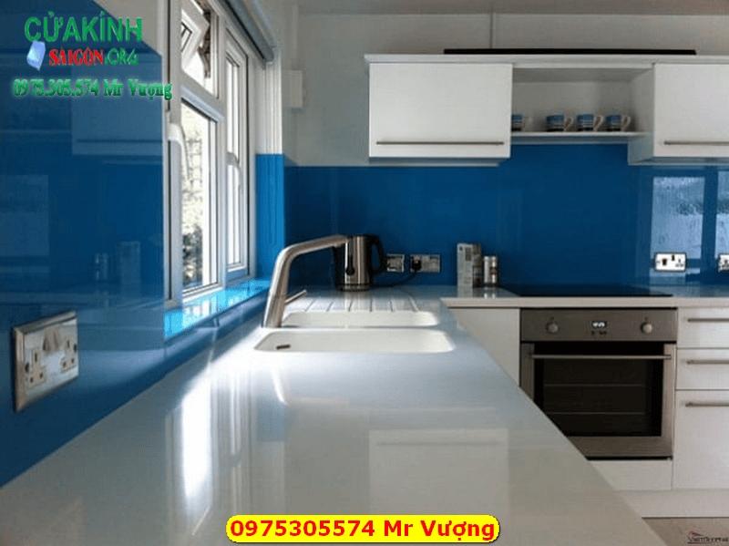 #1 Kính màu ốp bếp đẹp Quận 5 hcm - lắp đặt rẻ nhất 2025