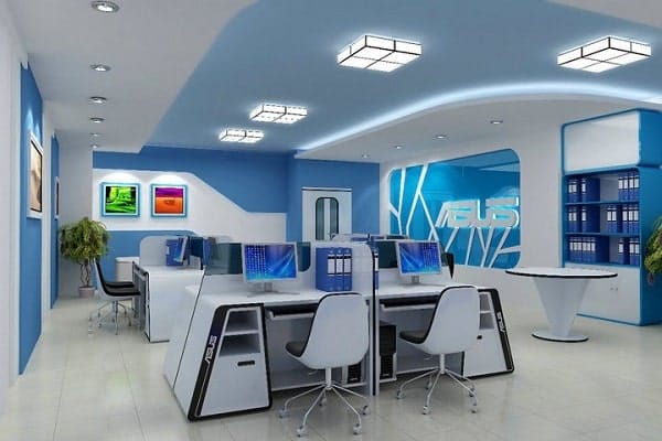 Lắp kính mầu ốp văn phòng - Báo giá mới nhất 2024
