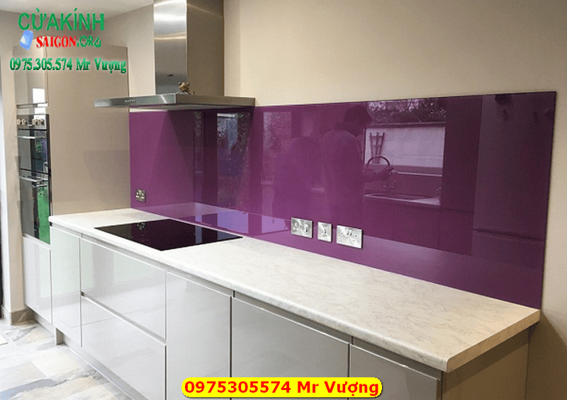 Thi Công Kính Cường Lực Và Kính Ốp Bếp Quận 7 TpHCM