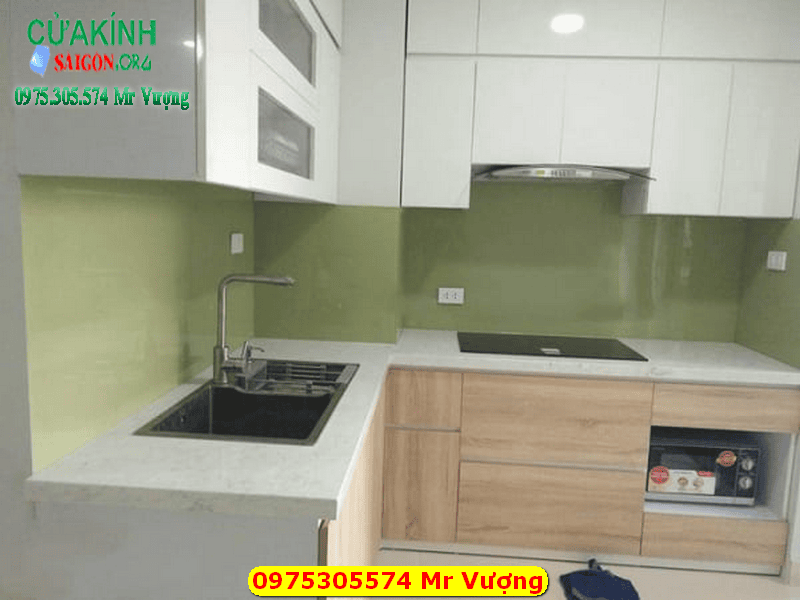 [#1] Kính màu ốp bếp quận 8