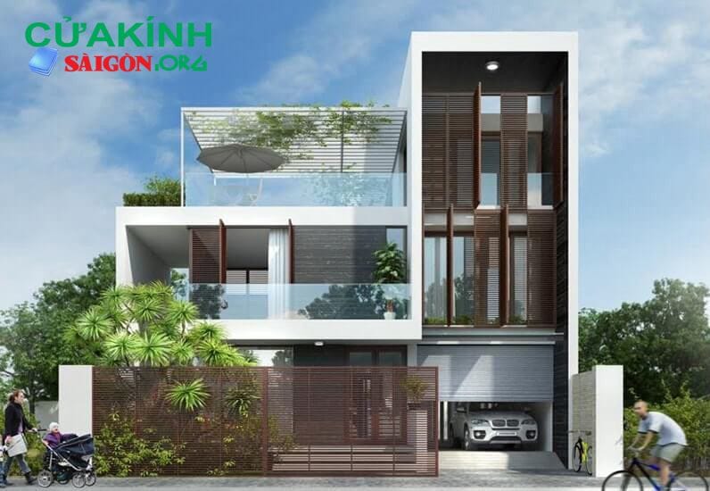 Những lưu ý để có thể sở hữu lan can kính mặt tiền đẹp