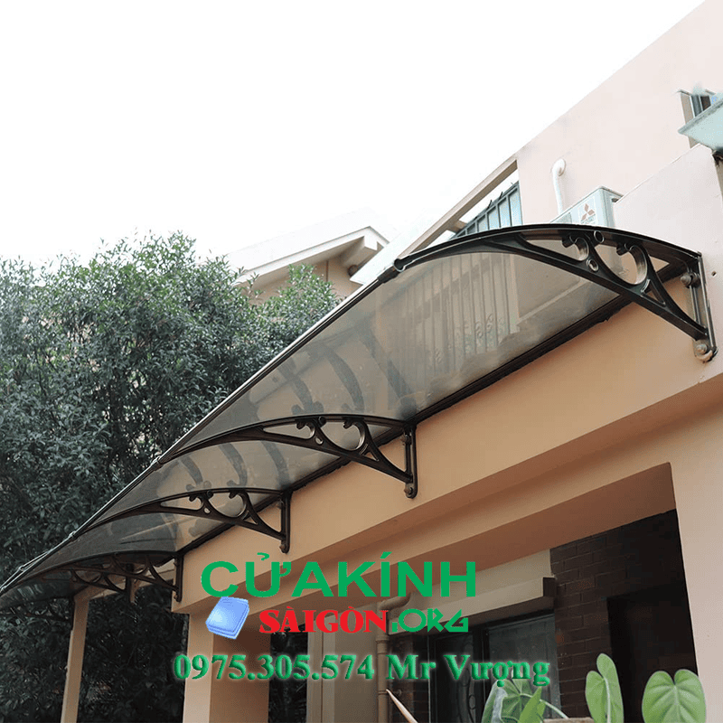 Thi công mái kính cường lực đẹp quận 6【GIÁ RẺ NHẤT】TPHCM