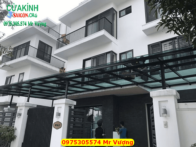 Thi công mái kính cường lực giá tốt nhất Cần Giờ hcm #1