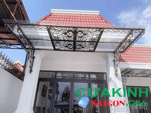 Mái kính cường lực giá rẻ quận 4