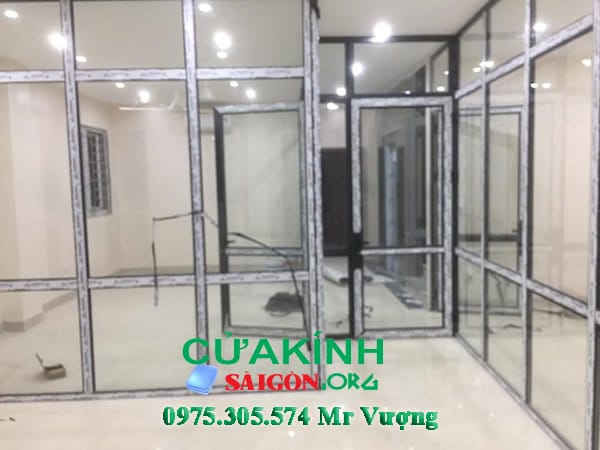 Báo giá vách kính văn phòng hcm - Giá vách kính phòng khách đẹp