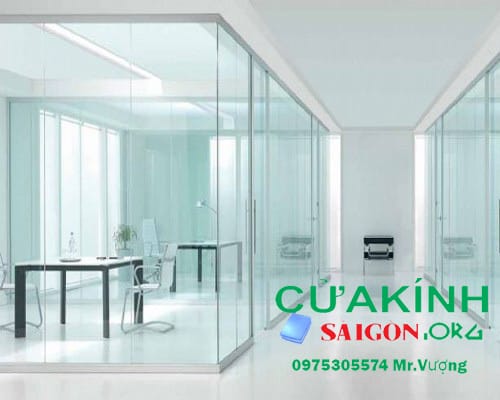 Lắp kính thủy lực văn phòng quận 4