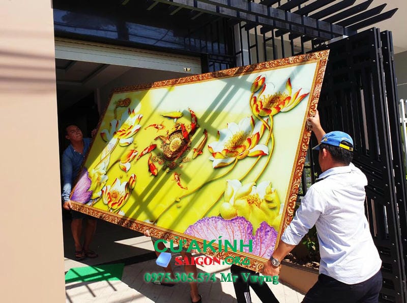 Thi công tranh kính 3D quận Phú Nhuận