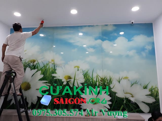 【#1】Thi công tranh kính quận Tân Bình