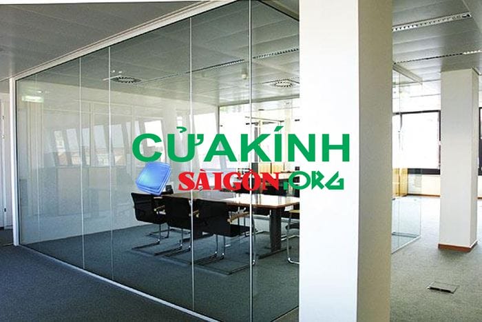 Vách mặt dựng kính dấu đố hệ 65 nhôm Xingfa