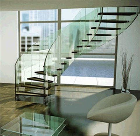 Kính cầu thang cong quận 3 HCM Thi công, báo giá chi tiết