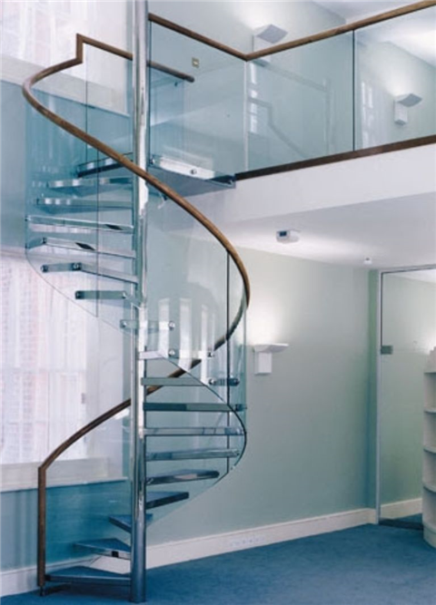 Kính uốn cong cầu thang Phú Nhuận HCM, Xu hướng thiết kế nội thất sang trọng 2025