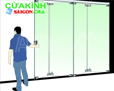 cửa kính cường lực
