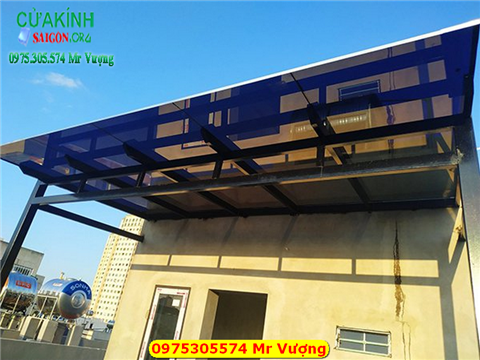 #1 Gợi ý mẫu mái kính cường lực đẹp Quận 3 hcm - Báo giá thi công trọn gói