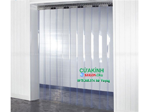 Rèm Nhựa Ngăn Lạnh Quận 1 Nhà Xưởng, Kho Lạnh - Cắt Theo Yêu Cầu