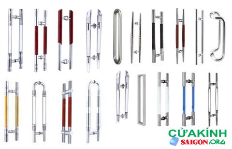 Các loại tay nắm cửa kính bằng inox siêu bền