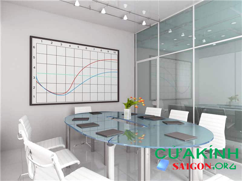 Vách ngăn kính tại Nhà Bè