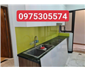 Kính bếp sơn màu chịu nhiệt Quận 8 TP.HCM Đẹp bền, giá tốt