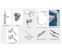 Đại lý bán phụ kiện cửa nhôm kính hcm