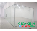 Thi công kính cường lực tại Bình Chánh